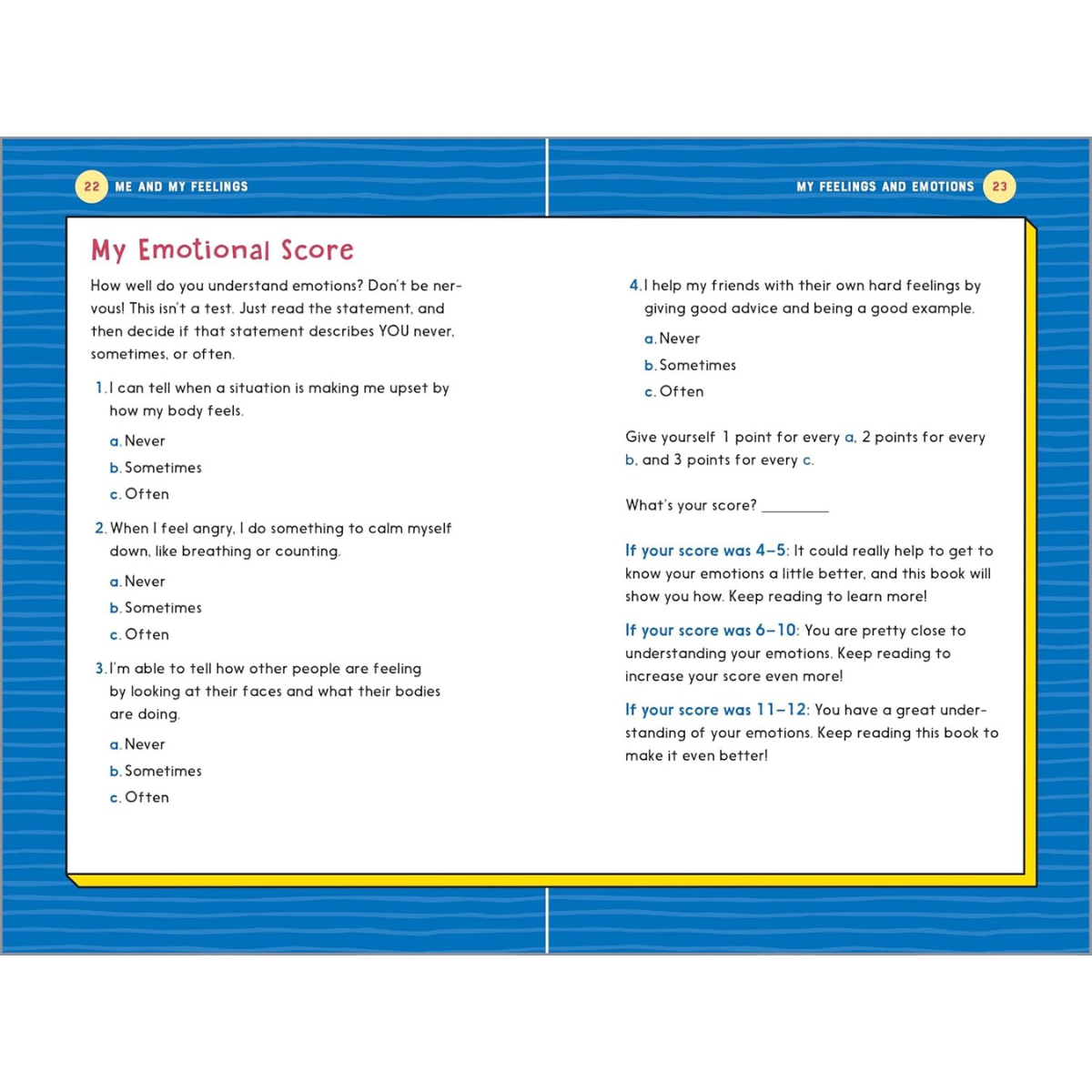 GlowKids “Me & My Feelings” Workbook